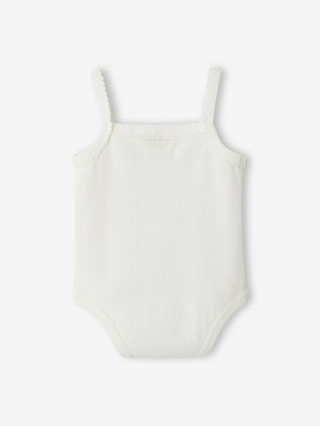 Newborn set for girls, 3-piece set ecru - vertbaudet enfant 
