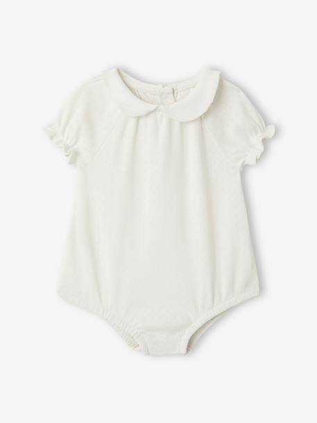 Newborn set for girls, 3-piece set ecru - vertbaudet enfant 