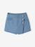 Striped girl's skort striped blue - vertbaudet enfant 