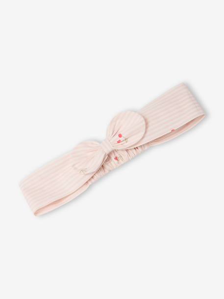 Set of 3 short, t-shirt and band for head accessories for hair ecru - vertbaudet enfant 