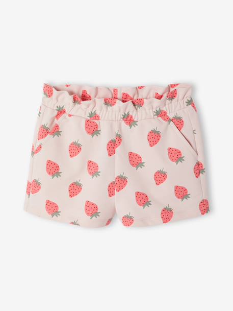 Pack of 2 Pairs of Shorts for Girls aqua green+navy blue+tangerine - vertbaudet enfant 