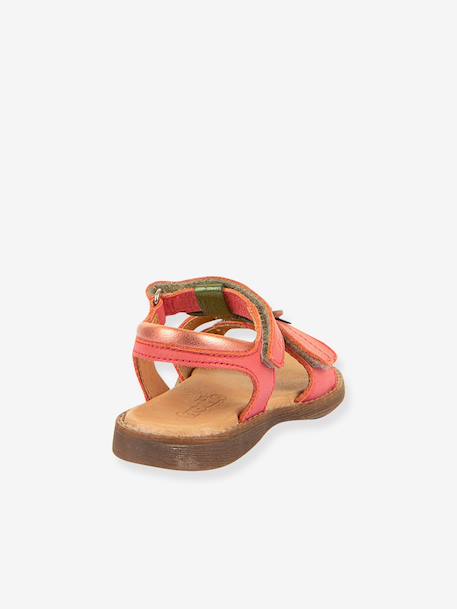 LORINE LOLA girl's sandals FRODDO coral - vertbaudet enfant 