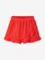 Girl's cotton gauze skort electric blue+red - vertbaudet enfant 