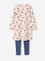 Lot de 2 pyjamas chemises de nuit legging bleu - vertbaudet enfant 