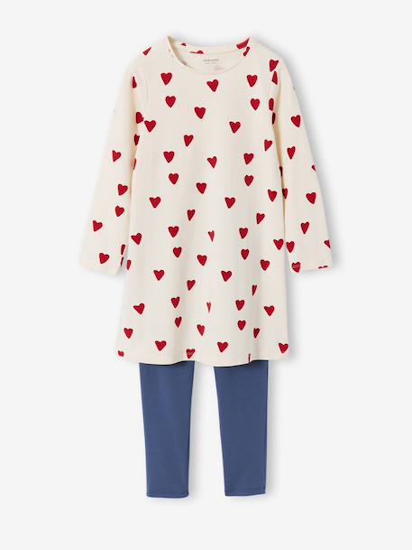 Pack of 2 nighties leggings blue - vertbaudet enfant 