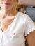 Pyjamas with hearts for nursing clothes and breastfeeding sky blue - vertbaudet enfant 