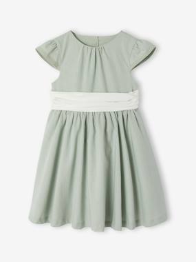 Girls-Party skater dress with bow