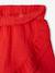 Girl's cotton gauze skort electric blue+red - vertbaudet enfant 