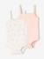 Lot 2 body bretelles bébé fille écru - vertbaudet enfant 