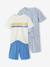 Pack of 2 surf pyjama shorts sky blue - vertbaudet enfant 