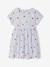Girl's comfortable jersey dress striped blue+striped pink - vertbaudet enfant 