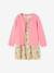 Dress + Jacket Outfit, for Girls mauve+printed pink - vertbaudet enfant 