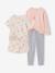 Pack of 2 short and long rabbit pyjamas marl grey - vertbaudet enfant 