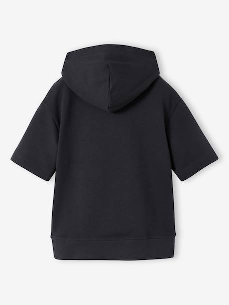 Set of short sweatshirt with short sleeves anthracite - vertbaudet enfant 