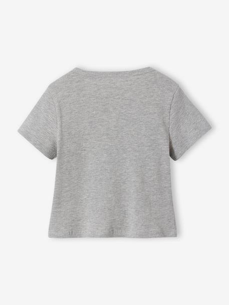 Pack of 2 short and long pyjamas marl grey - vertbaudet enfant 