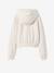 Girl's hooded sweatshirt for sport vanilla - vertbaudet enfant 