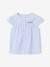 Short-sleeved pyjama playsuit to customise sky blue - vertbaudet enfant 