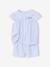 Short-sleeved pyjama playsuit to customise sky blue - vertbaudet enfant 