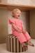 Baby girl's playsuit in cotton gauze rose - vertbaudet enfant 