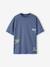 Pack of 2 short-sleeved t-shirts grey blue - vertbaudet enfant 