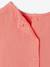 Set of blouse and frilled trousers coral - vertbaudet enfant 