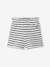 Fancy Knit T-Shirt & Shorts Set for Girls ecru+rose - vertbaudet enfant 