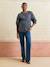 Balloon sleeve nursing blouse navy blue - vertbaudet enfant 