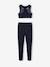 Girl's bra leggings set anthracite - vertbaudet enfant 
