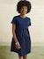 Two-tone nursing clothes dress navy blue - vertbaudet enfant 