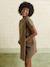 T-Shirt Dress in Organic Cotton*, Maternity & Nursing Special khaki+slate blue - vertbaudet enfant 