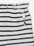 Fancy Knit T-Shirt & Shorts Set for Girls ecru+rose - vertbaudet enfant 