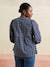 Balloon sleeve nursing blouse navy blue - vertbaudet enfant 