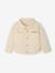 Shirt with Press Studs for Babies sandy beige+taupe - vertbaudet enfant 