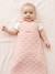 Gigoteuse JACOEURS personnalisable beige+rose pâle - vertbaudet enfant 