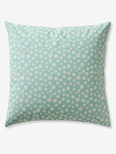 Duvet Cover & Pillowcase Set for Children, MARGUERITE printed blue - vertbaudet enfant 