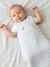 Sleeping Bag in Cotton Muslin for Babies, IN THE CLOUDS striped blue - vertbaudet enfant 