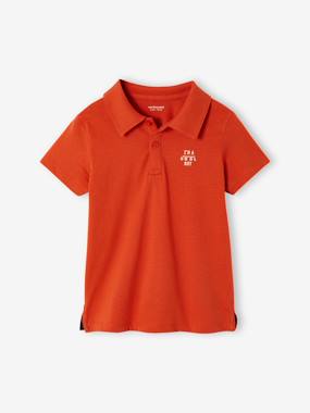 Garçon-Lot de 2 polos garçon unis manches courtes