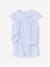 Short-sleeved pyjama playsuit to customise sky blue - vertbaudet enfant 