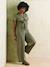 Wide-Leg, Short-Sleeved Lyocell Jumpsuit for Pregnancy & Nursing olive+stone - vertbaudet enfant 