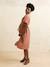 Fluid nursing clothes dress terracotta - vertbaudet enfant 