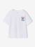T-shirt garçon motifs devant et dos anthracite+blanc+bleu ciel+bleu océan+bois de rose - vertbaudet enfant 