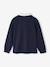 Striped Polo Shirt for Boys aqua green+green+marl grey+navy blue - vertbaudet enfant 