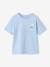 T-shirt with motif on front and back for boys anthracite+dusky pink+ocean blue+sky blue+white - vertbaudet enfant 