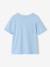 Boy's short-sleeved t-shirt pecan nut+sky blue - vertbaudet enfant 
