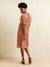 Fluid nursing clothes dress terracotta - vertbaudet enfant 