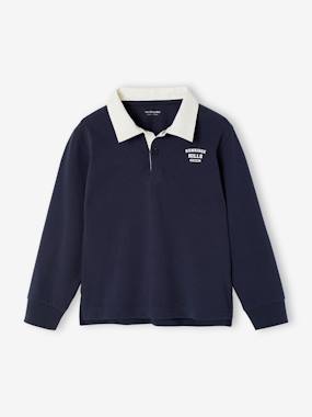 Striped Polo Shirt for Boys - vertbaudet enfant