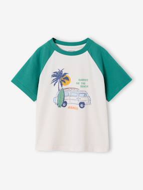 T-shirt manches courtes garçon - vertbaudet enfant Garçon-T-shirt manches courtes garçon