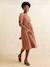 Fluid nursing clothes dress terracotta - vertbaudet enfant 