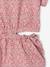 Girl's jersey playsuit ecru+multicoloured - vertbaudet enfant 