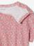 Girl's jersey playsuit ecru+multicoloured - vertbaudet enfant 